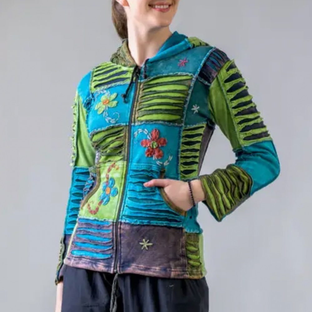 🎉 GiaJean Boutique " Grand Marais 2 " Hand Made  Jacket Shacket 57A
